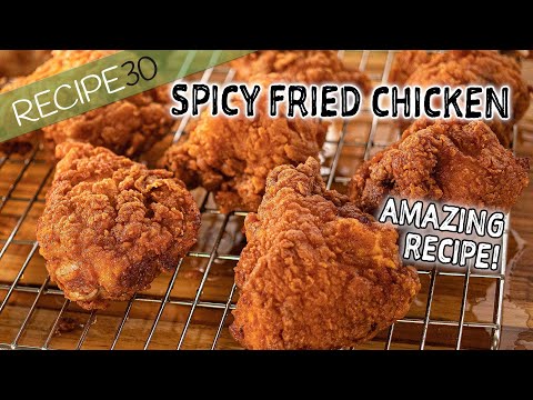 Spicy Fried chicken better than KFC!