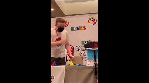 1.82 Official Winning Pyraminx Average North American Champs 2022