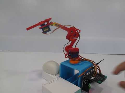 Microbit Project_Robotic Arm - YouTube