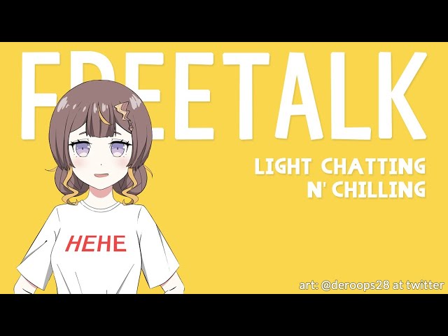 【Let's Chat!】A Non-Membership Free Talk Stream, You Say!?!!?【hololive Indonesia 2nd Generation】のサムネイル