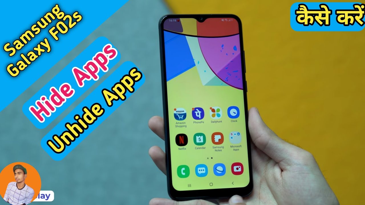 How To Hide Apps In Samsung Galaxy F02s Samsung Galaxy F02s Hide Apps 
