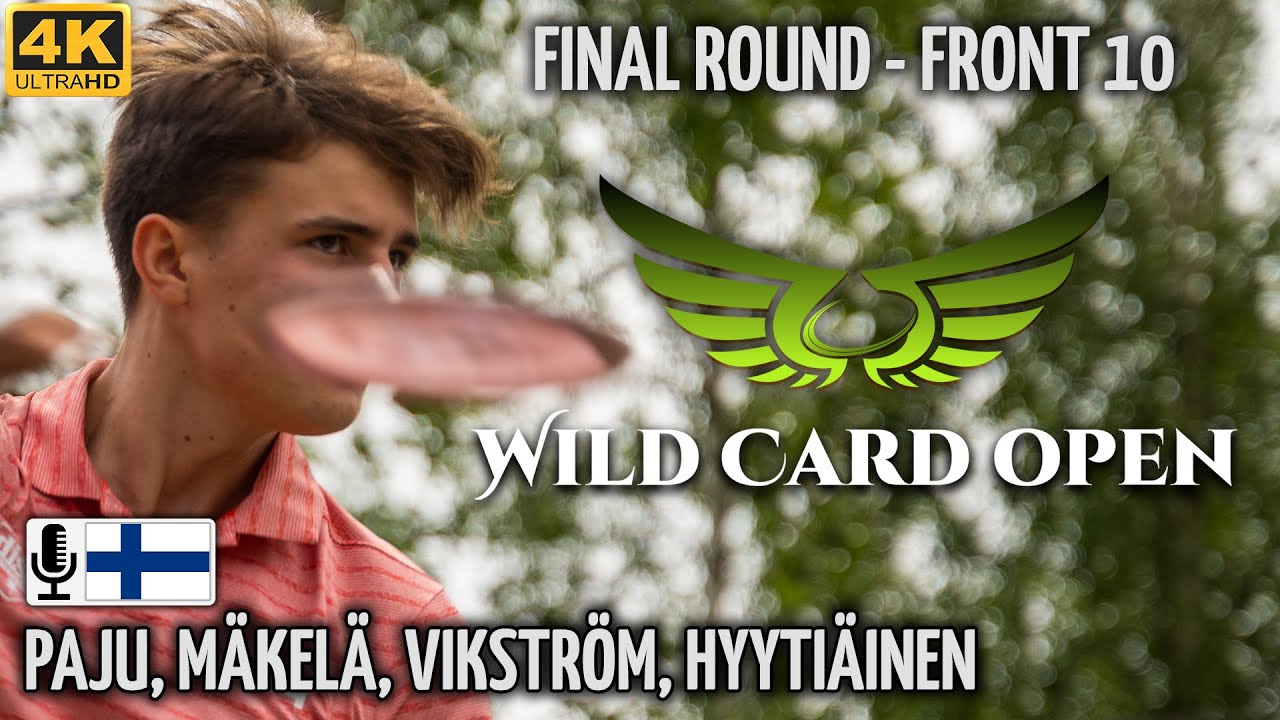 Wild Card Open 2020 finaalin etukymppi, Seppo Paju, Väinö Mäkelä, Oskari Vikström, Tuomas Hyytiäinen