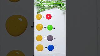 canary yellow colours mix #shorts