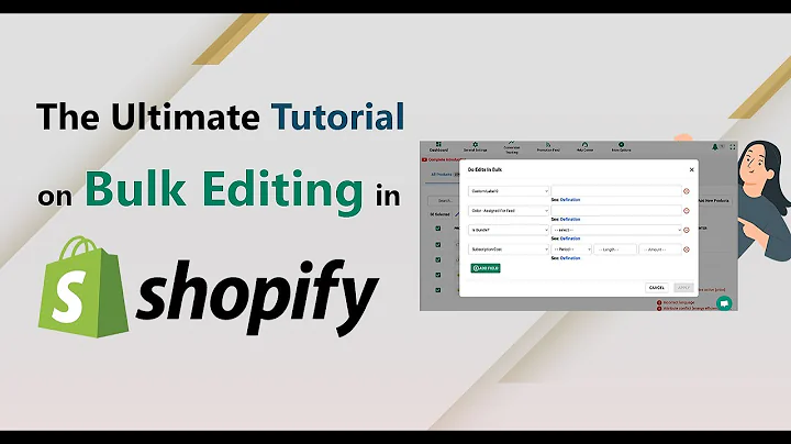 Maximize Efficiency: Master Bulk Editing in Shopify