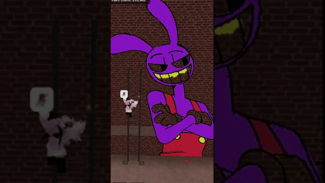 I Drew JAX From THE AMAZING DIGITAL CIRCUS In Roblox!