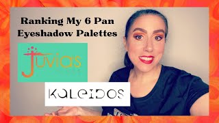 Ranking My Six Pan Eyeshadow Palettes