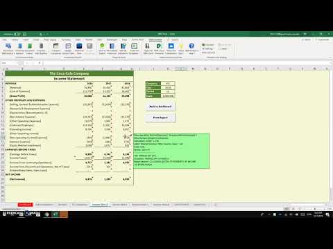 Financial Statements Comparison Tools By Excel VBA & XBRL - 9467 Final Project