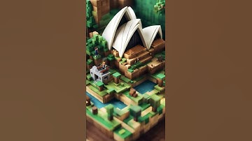 PART FIVE - Creating World Famous Landmarks In The Style Of #minecraft Using #ai #wombodream #wombo