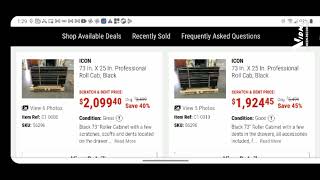 Icon Scratch & Dent Sale Up To 45% Off