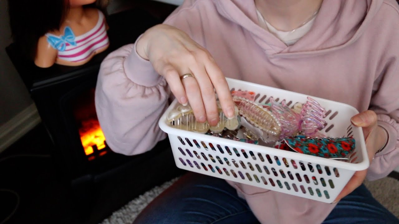 ASMR Whisper Hair Accessories, Mostly Hair Clips | Show & Tell