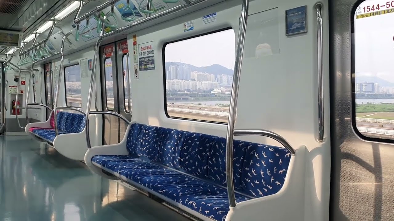 부산지하철 3호선 수영행 14편성 대저~미남역 주행영상 및 안내방송/Busan Metro Line3.