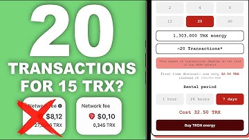 TRON Energy | How Use TRX Energy | Send USDT With Low Fees