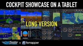 [MSFS 2020] Long version: Showcase of the touchscreen cockpit realized by fsmapper