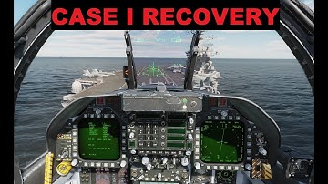 DCS: F/A-18 Hornet Full CASE I Recovery