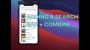 Using UISearchBar - RestApp Part 6