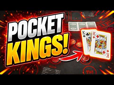 ULTIMATE TEXAS HOLD 'EM in LAS VEGAS! POCKET KINGS!! 🍀🍀 (UTH) IRL