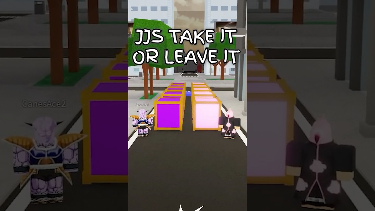 Jujutsu Shenanigans Take It Or Leave It... #roblox #jujutsushenanigans