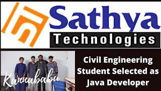 Civil Engineer Selected As Java Developer -3Lacs Package