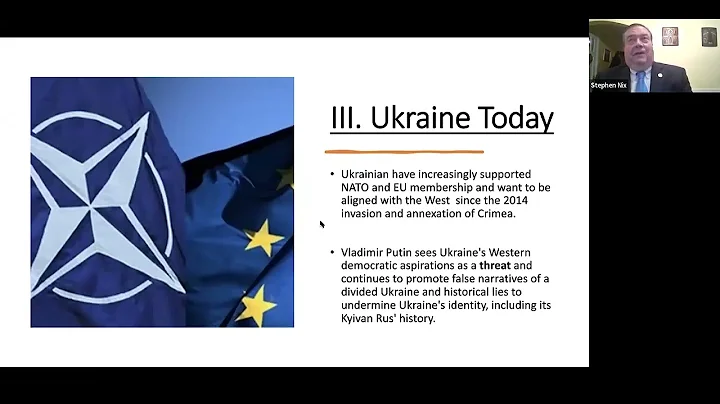 SDWAC Presents - Stephen B. Nix - "Ukraines Histor...