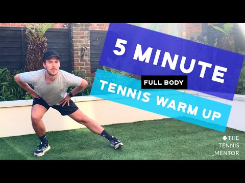 5 Minute Full Body Tennis Warm Up (No Equipment)