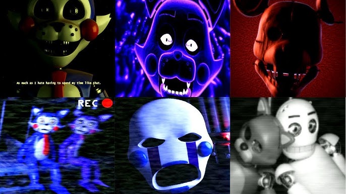 FNAC:R's menu in other FNAF games style! : r/fivenightsatcandys