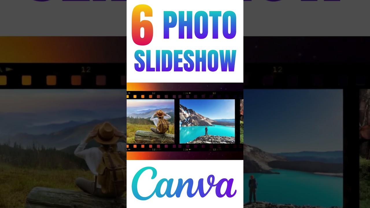 6 Best Photo Slideshow Edits with Animations in Canva #canva #canvatutorial #slideshow