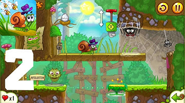 Snail Bob 2 - Gameplay Walkthrough P2 (Android, iOS Gameplay)