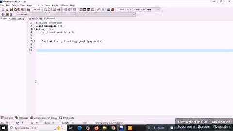 PROGRAM SEGITIGA BINTANG || C++ TUTORIAL