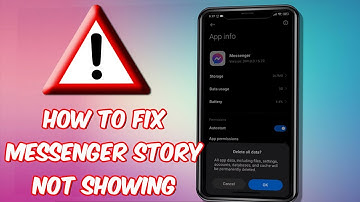 How To Fix Messenger Story Not Showing || Messenger Error || Messenger Problem 2023