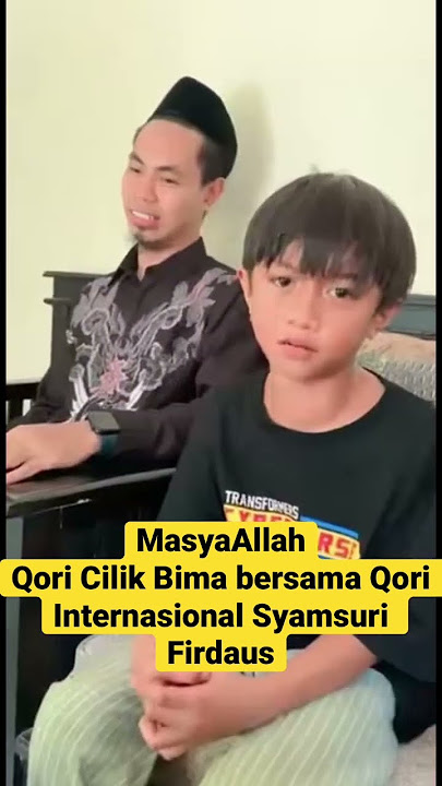 Qori cilik Bima dengan Ust Syamsuri Firdaus #tilawah #syamsurifirdaus #qori #international