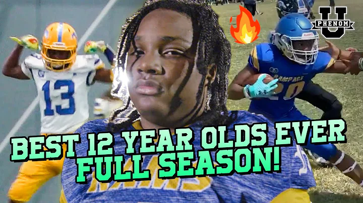The Best 12 YEAR OLD Team In The NATION! Phenom QB...