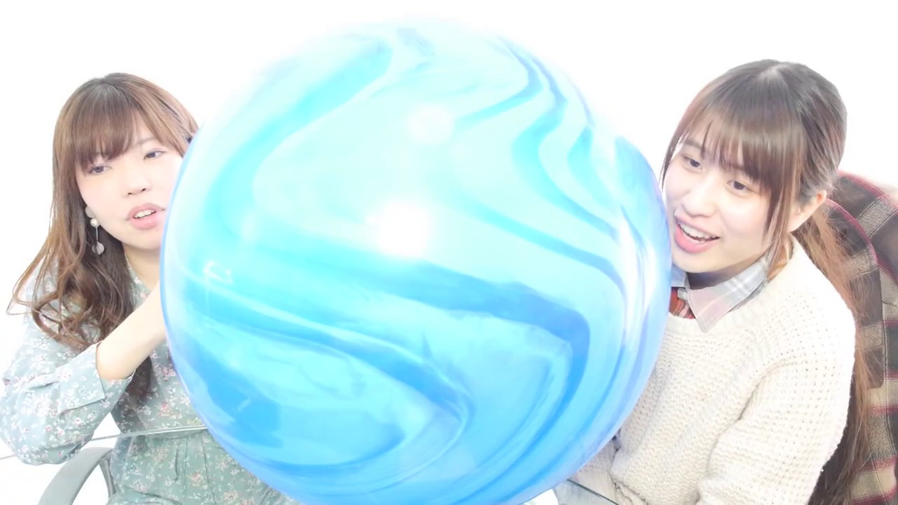 たらこちゃんバルーン風船を膨らませてみる