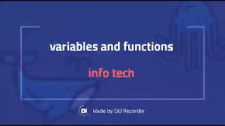 variables and function unity 3d c# in hindi /english #1