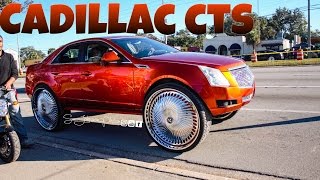 Cadillac Cts On 32 Inch Dub Wheels In Hd Must See
