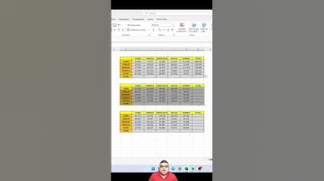 SUMA RAPIDA CON DIFERENTES TABLAS #EXCEL #MRDOLC #EXCELFACIL