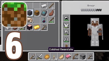 Minecraft: Pocket Edition - Gameplay Walkthrough Part 6 -  Survival Full Iron Amor (iOS Android)