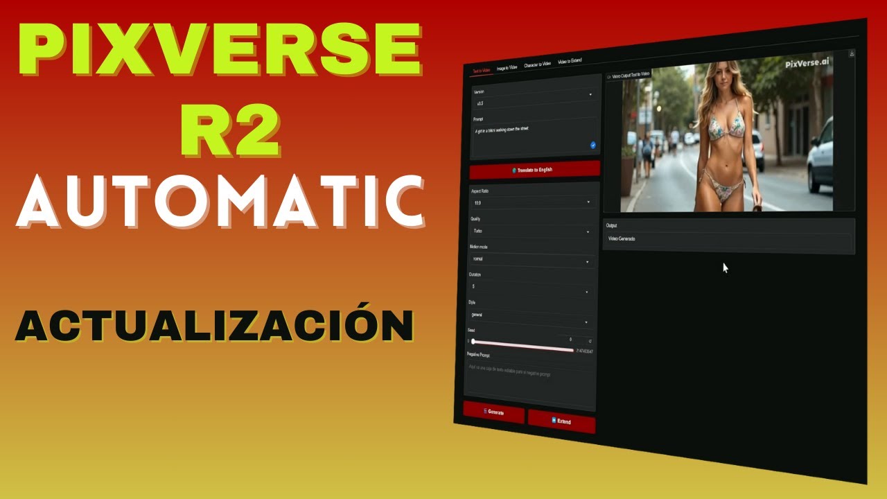 Crea Videos con IA Gratis: Pixverse V4 Tutorial + Cuaderno Automático ...