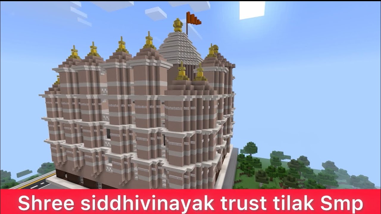 Siddhi vinayak temple in Minecraft #siddhivinayak #temple #minecraft ...