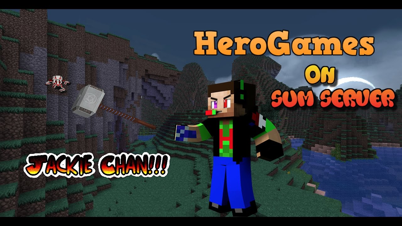 Superheroes Unlimited Server(HeroGames Minigame) JACKIE CHAN!!