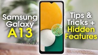 Samsung Galaxy A13 Tips and Tricks + Hidden Features | H2TechVideos