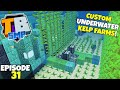 Truly Bedrock S2 Ep31! Custom Flying Machine KELP FARMS! Bedrock Edition Survival Let's Play!