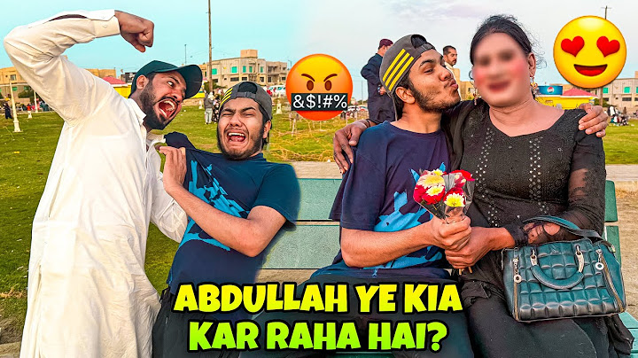 Valentine day pr Abdullah date marty howy pakra gaya 😳 || Prank with Anas bhai 😳 ||
