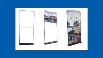 Ezy Frame Banner Setup - Spyder Displays