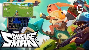 Sausage Man Configurações Mobilador Flydigi D1