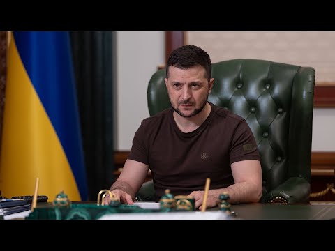 Звернення Президента України Володимира Зеленського за підсумками 24-го дня війни