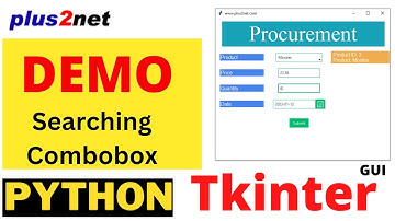 Searching options of Tkinter Combobox