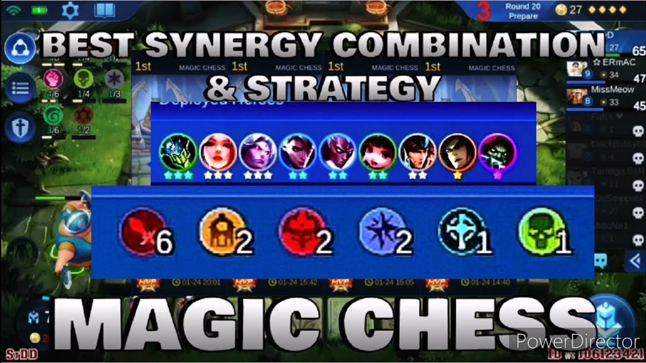 ML magic chess top Synergy combination and best strategy YouTube