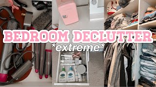 CLEAN MY ROOM WITH ME | Extreme Declutter & Organizing *Satisfying*