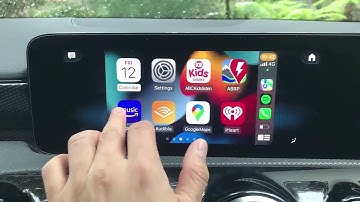 Enable Wireless Android Auto and Carplay on Mercedes Benz A250 using the CP-AA plug and play dongle
