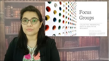 How to conduct focus groups in research